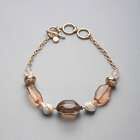 Pink and Brown Collar Necklace, , small