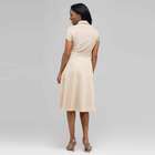 Cap Sleeve Wrap Dress., , small