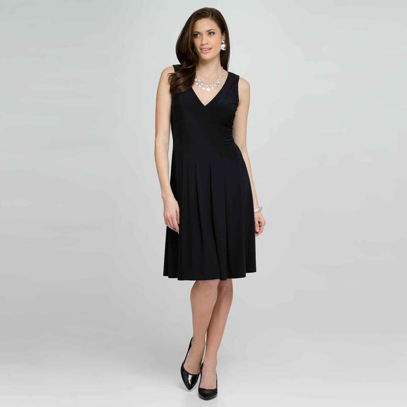 V-Neck Dress, , large
