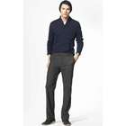 Basic Leg Trousers, Grey, small