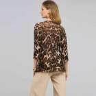 Animal V-Neck Cardigan, , small
